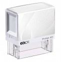 COLOP PRINTER 40 G7 23X59MM BLANCO/AZUL