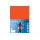 PAQ. 50H CARTULINA FABRISA 180GR A4 NARANJA