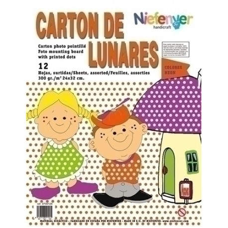 B.12U CARTON LUNAR. NIEFENVER 34X32CM 0700124