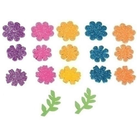 GOMA EVA FIXO ADHES. PURP. FLORES