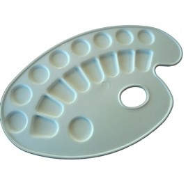 PALETA TALENS PLASTICO OVALADA 17 DEP.