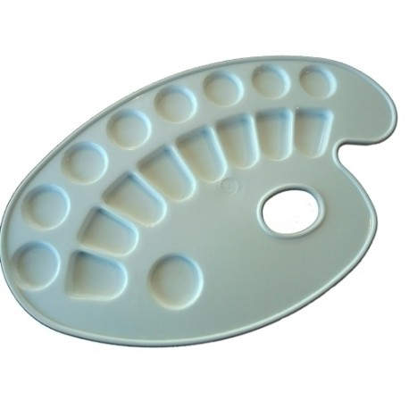 PALETA TALENS PLASTICO OVALADA 17 DEP.