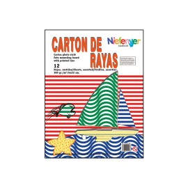 B.12U CARTON RAYAS NIEFENVER 34X32CM 0700129