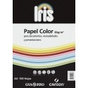 PAPEL COLOR A4 IRIS 80g 100h AHUESADO