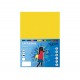 PAQ. 50H CARTULINA FABRISA 180GR A4 AMARILLO OSC