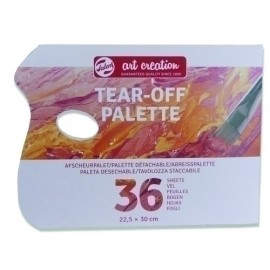 PALETA TALENS DESECHABLE 36 HOJAS