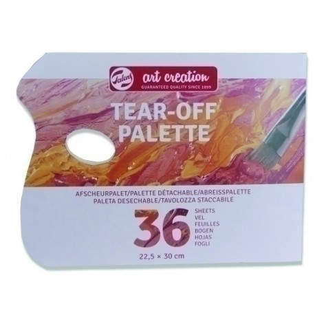 PALETA TALENS DESECHABLE 36 HOJAS