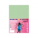 PAQ. 50H CARTULINA FABRISA 180GR A4 VERDE CL