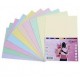 PAQ. 100H PAPEL FABRISA 80GR A4 STDO PASTEL