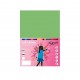 PAQ. 50H CARTULINA FABRISA 180GR A4 VERDE