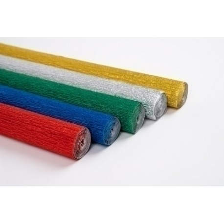 PAPEL CREPE SADIPAL ALUM. 0,5x1,5 AZ - Pack de 10 unidades