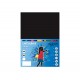 PAQ. 50H CARTULINA FABRISA 180GR A4 NEGRO