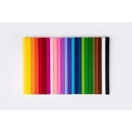 PAPEL CREPE SADIPAL 40g 0,5x2,5 NARANJA - Pack de 10 unidades