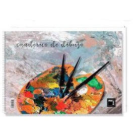 PACSA BLOC DIBUJO ESPIRAL 20 HOJAS 90 GR. SIN RECUADRO 230X330 MM -10U-