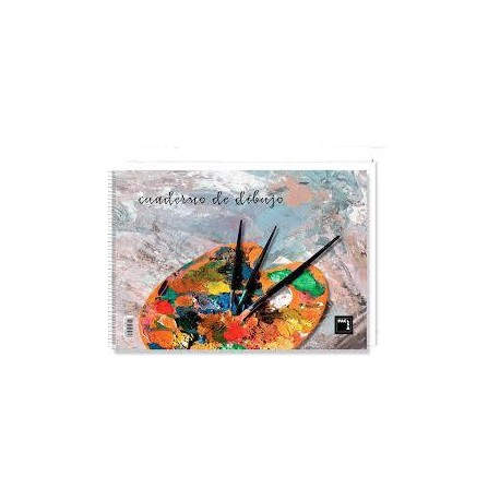 PACSA BLOC DIBUJO ESPIRAL 20 HOJAS 90 GR. SIN RECUADRO 230X330 MM -10U-