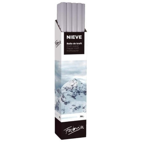 PAPEL EMB.KRAFT FABRISA 1x3 BLANCO E.30