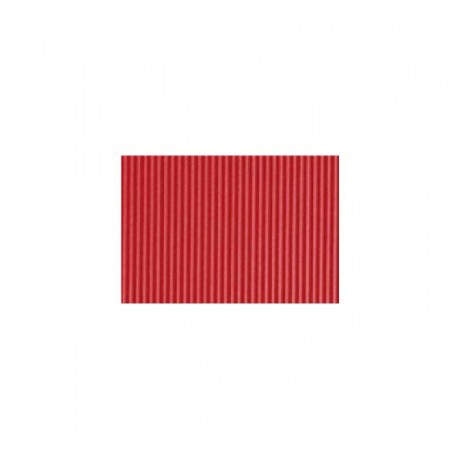 B. 5H GOMA EVA FIXO 40X60 CORRUGADA ROJO