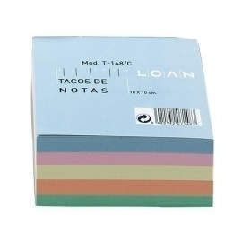 TACO NOTAS ENCOLADO COLORES 10X10