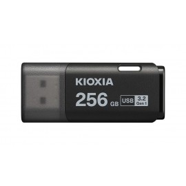 KIOXIA - Kioxia TransMemory U301 unidad flash USB tipo A 3.2 Gen 2 (3.1 Gen 2) Negro  256 GB - lu301k256gg4