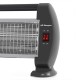 Orbegozo BP 0206 Interior Negro 1200 W Calefactor eléctrico de cuarzo