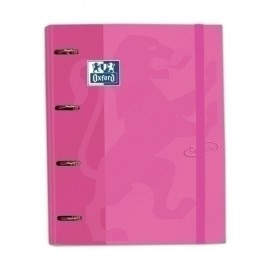 CARPEBLOC OXFORD A4 4AN.100 Hj FUCSIA - Pack de 4 unidades