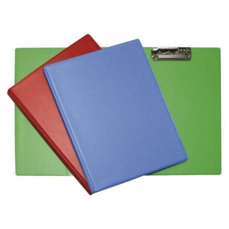 GRAFOPLÁS CARPETA CON PINZAS PVC COLORS MINICLIP SUPERIOR FOLIO AZUL