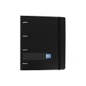 CARPEBLOC OXFORD A4 4AN.100 Hj NEGRO - Pack de 4 unidades