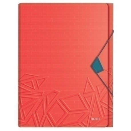 CLASIF.ACORD.LEITZ PP A4 6 SEP.ROJO - Pack de 5 unidades