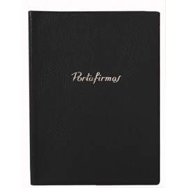 PORTAFIRMAS SARO PVC 20 DPTOS. NEGRO