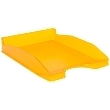 BANDEJA SOBREMESA TRASLUCIDA NARANJA