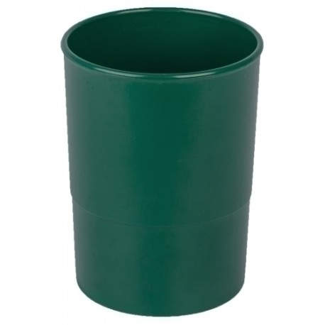 PORTA LAPICES PLASTICO REDONDO VERDE