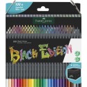 FABER CASTELL BLACK EDITION ESTUCHE CARTON CON SOPORTE 100 LAPICES DE COLORES