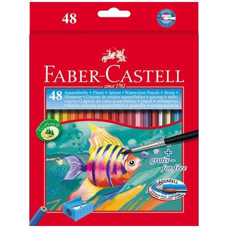 Faber-Castell 114448 juego de pluma y lápiz de regalo Caja de cartón