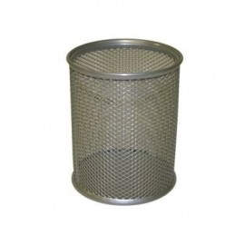 BISMARK PORTALÁPICES DE REJILLA REDONDO CROMADO