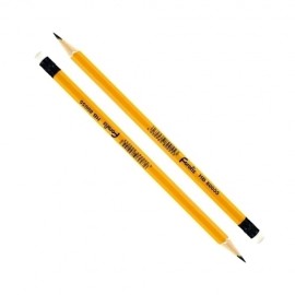 LAPIZ de GRAFITO FOROFIS HEXA c/GOMA HB - Pack de 12 unidades