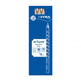 C.12 LAPICES LYRA GROOVE 3810251 PLATA