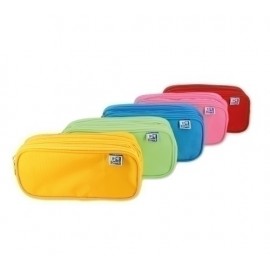 OXFORD ESTUCHE KANGOO KIDS TRIPLE 3 CREMALLERAS POLIÉSTER C/SURTIDOS