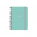 AGENDA GLOSS DÍA PÁGINA 12,5 X 18 CM VERDE DOHE 12573