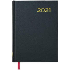 AGENDA SINTEX DÍA PÁGINA 14 X 20 CM. COLOR NEGRO CATALÁN DOHE 11408