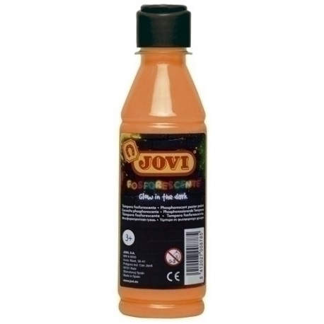 TEMPERA JOVI LIQ.FOSFOR.250 ml NARANJA