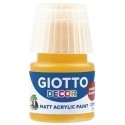 PINTURA ACRIL.GIOTTO 25 ml AMARILLO OSCU - Pack de 6 unidades