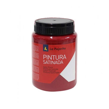 PINTURA SATIN.375ML LA PAJARITA 111213 CARMIN