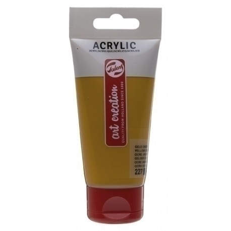 PINTURA ACRIL.TALENS 75 ml OCRE AMARILLO - Pack de 3 unidades
