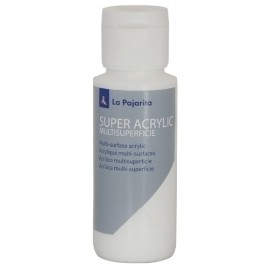 PINTURA ACRIL.PAJARITA 60 ml BLANCO A-01 - Pack de 6 unidades