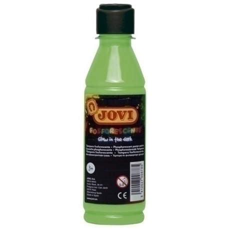 TEMPERA JOVI LIQ.FOSFOR.250 ml VERDE MED