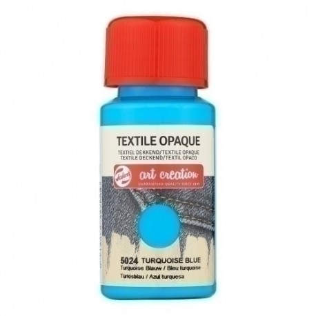 PINTURA TELA TALENS OPACA 50ml TURQUESA