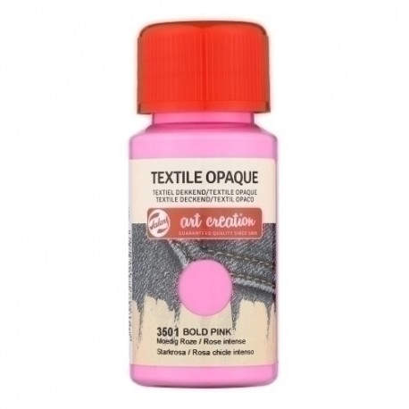 PINTURA TELA TALENS OPACA 50ml ROSA