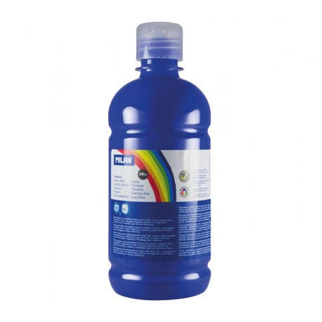BOTELLA 500ML TEMPERA AZUL ULTRAMAR MILAN 03650