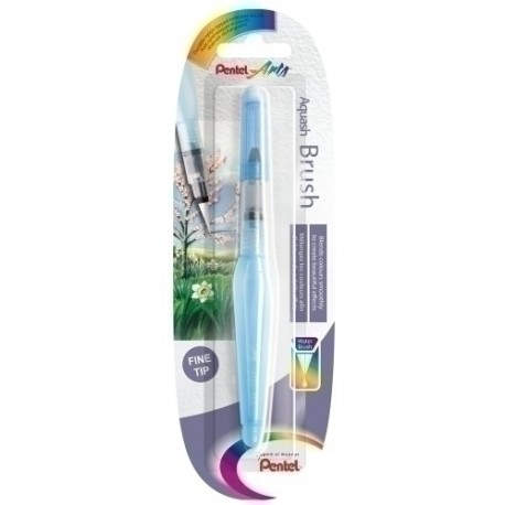 PINCEL DE AGUA PENTEL AQUASH PUNTA FINA - Pack de 12 unidades
