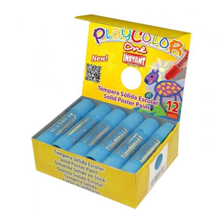 EST 12U TEMP. SOLIDAS PLAYCOLOR 10G AZ.CLARO 10881